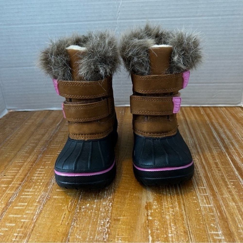 Joe Fresh boots for girls size 7 tan Never worn